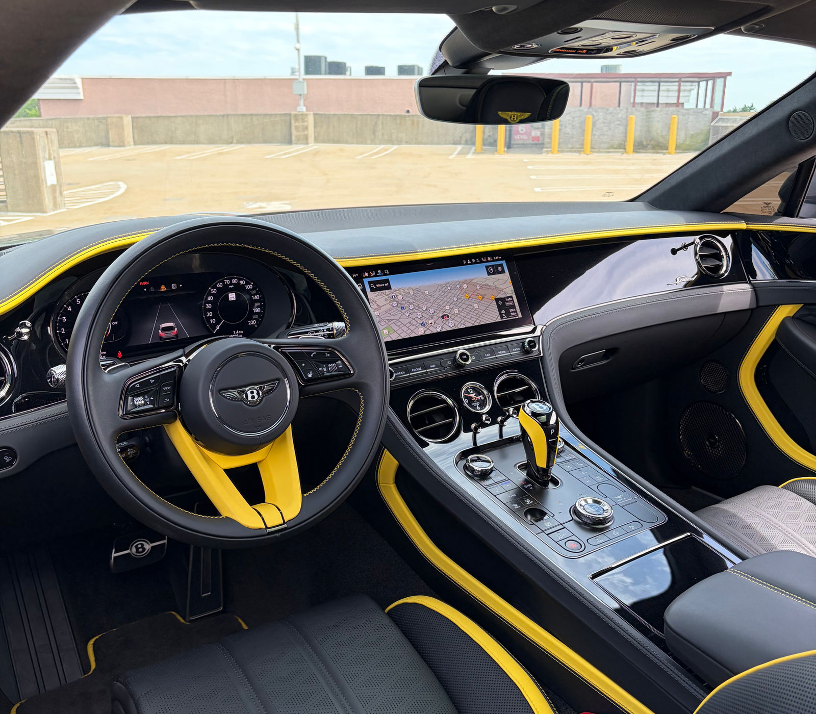 Bentley Continental GT Speed interior